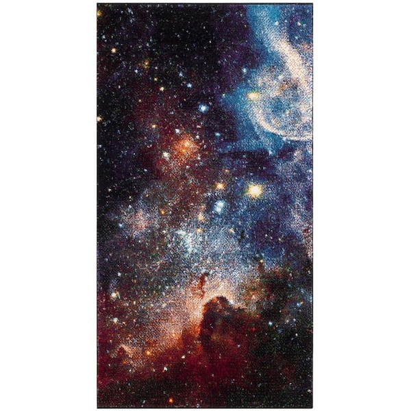 Safavieh Galaxy Small Rectangle Area Rug, Purple and Multicolor - 4 x 6 ft. GAL109P-4 - main
